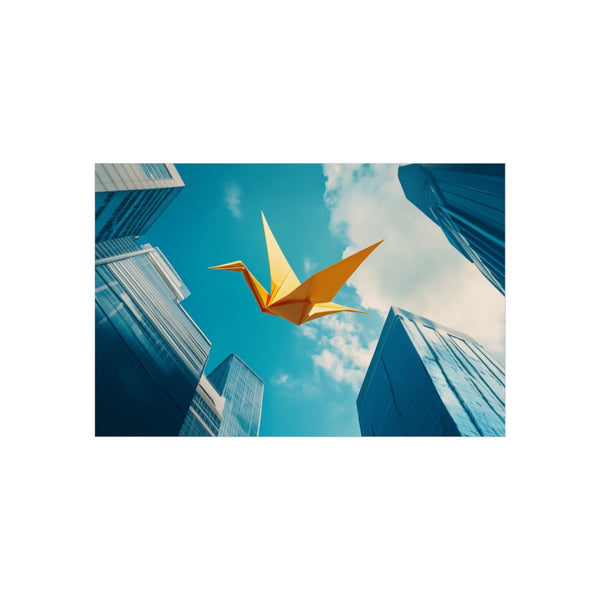 "Buy Unique Paper Crane Poster"