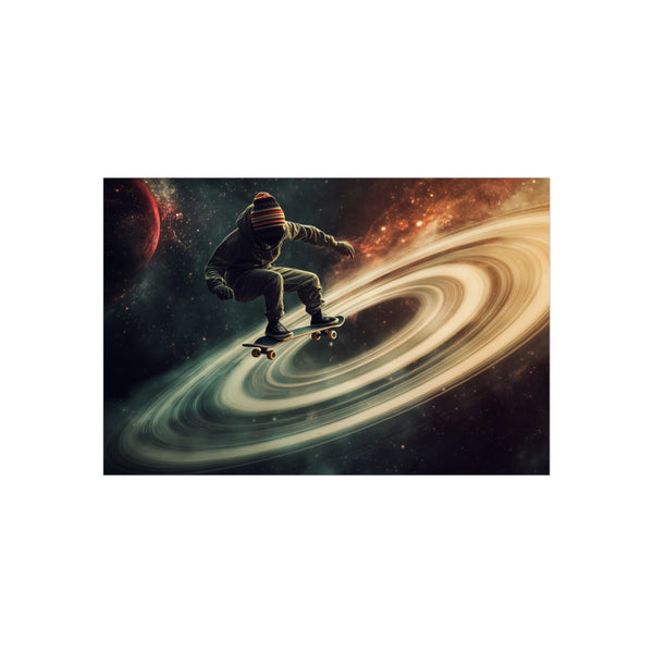 "Buy Unique Saturn Skateboard Poster"