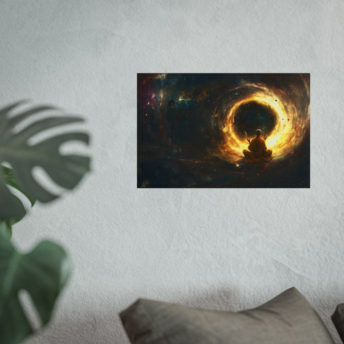 Buy Unique Space Monk Poster