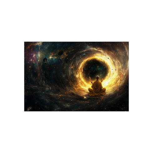 Buy Unique Space Monk Poster