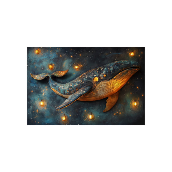 Buy Unique Space Whale Poster