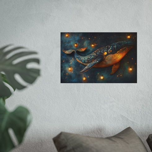 Buy Unique Space Whale Poster