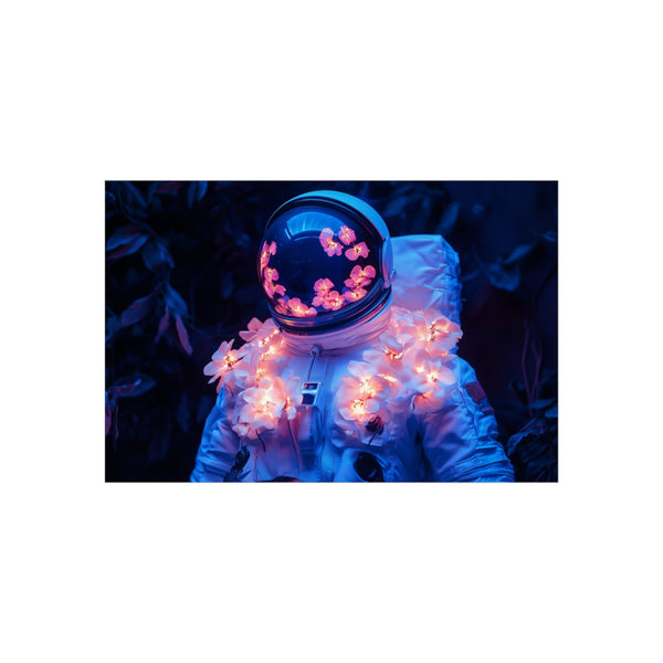 "Buy Unique Spacesuit Flower Poster"
