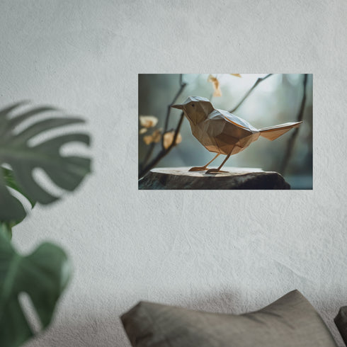 Buy Unique Time-Folded Bird Poster