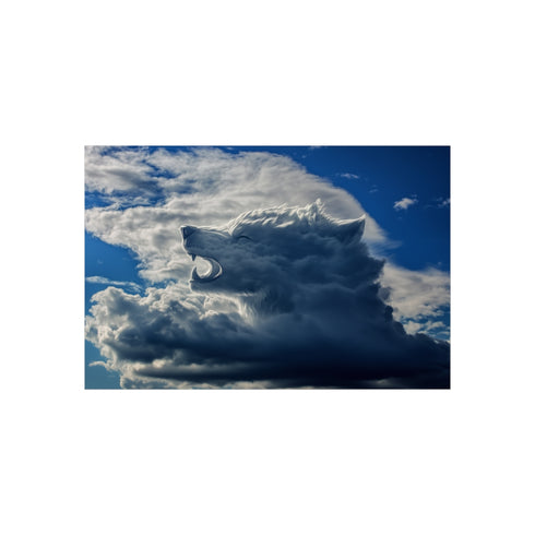 Buy Unique Wolf Storm Poster