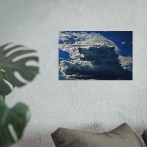 Buy Unique Wolf Storm Poster