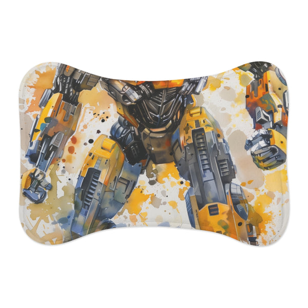 "Buzzing Bumblebee Pet Mat: Bring Nature Indoors!"