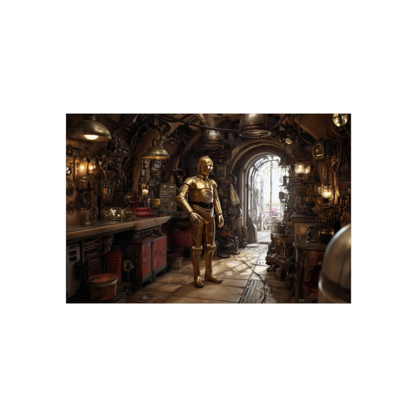 C-3PO Droid Repair Shop Exploration