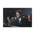 JFK style pet portrait canvas in 8" x 10", 1.25" thickness.