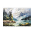 Fairmont Lake Louise Canvas Print 8" x 10" Indoor Home Decor.