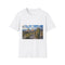 Cactus Shaped Like Ancient Ruins Graphic Unisex Softstyle T-Shirt - Front View