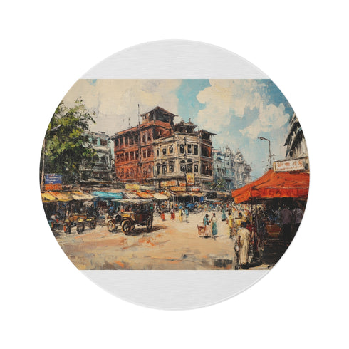 Calcutta Charm Round Rug
