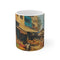 "Calcutta West Bengal Coffee Mug: New Market Nostalgia"