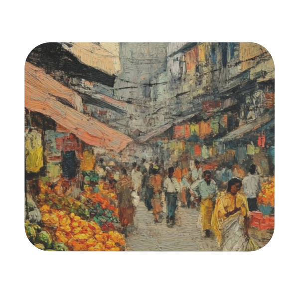 Calcutta West Bengal Mouse Pad New Market Vibes