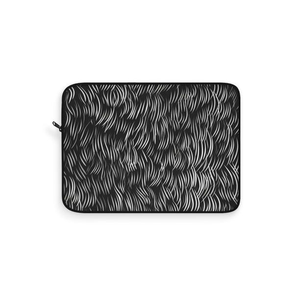 "Calligraphy Chic Laptop Sleeve"