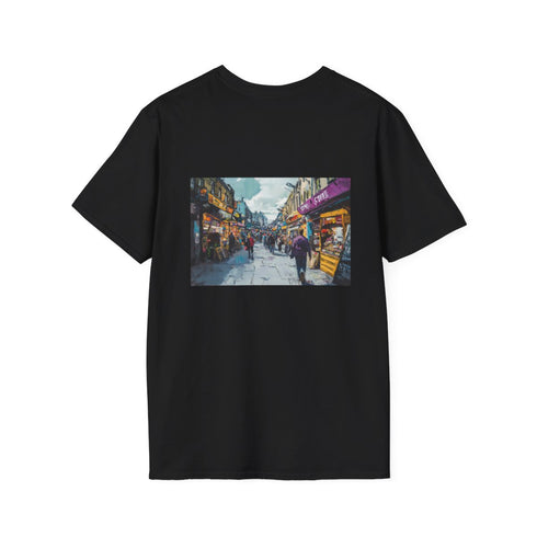 Camden Market London Tee: Vibrant Street Scene