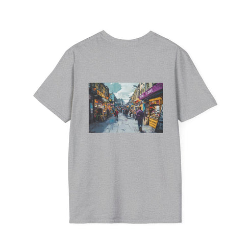 Camden Market London Tee: Vibrant Street Scene