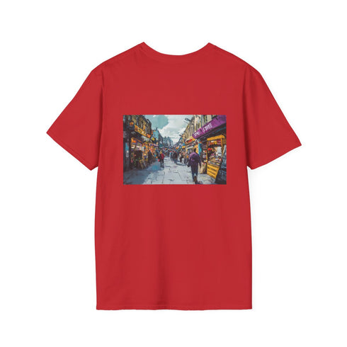 Camden Market London Tee: Vibrant Street Scene