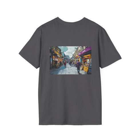 Camden Market London Tee: Vibrant Street Scene