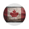 "Canadian Pride Round Rug"