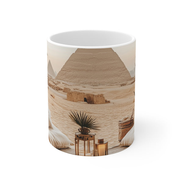 "Canvas Tent Adventure Coffee Mug"