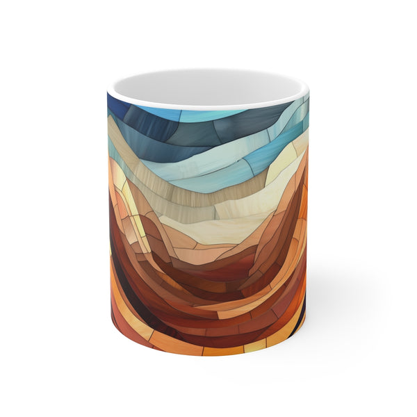 Canyon Stained Glass Coffee Mug