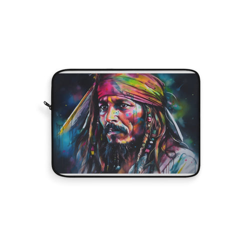 "Captain Jack's Neon Laptop Sleeve"