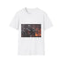 Captain Phasma Marching with Stormtroope Graphic Unisex Softstyle T-Shirt - Front View