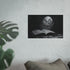 Captivating Moonlight Illustrates Open Book