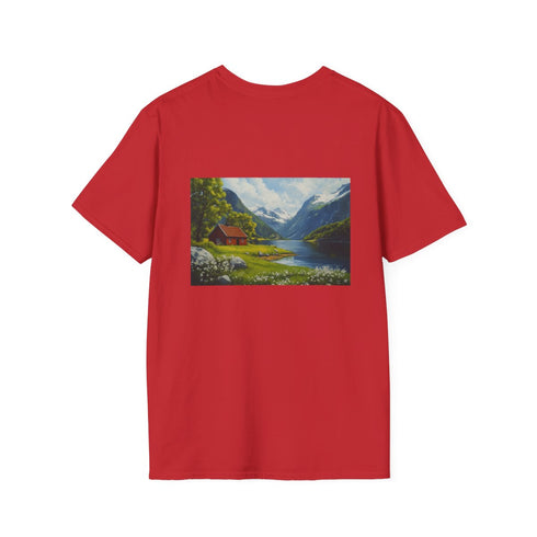 Captivating Norway Countryside Tee