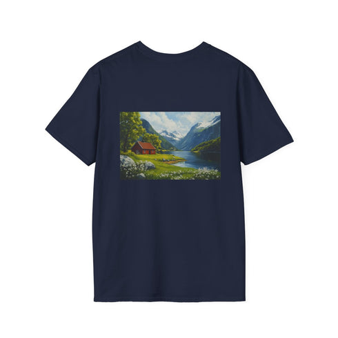 Captivating Norway Countryside Tee