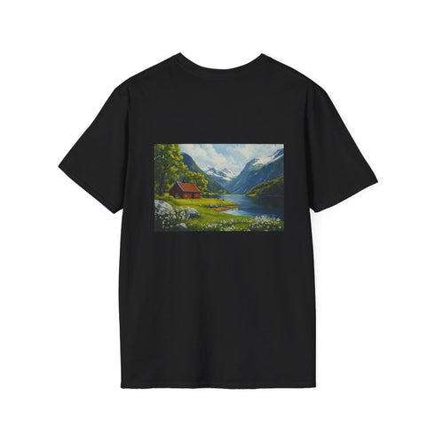 Captivating Norway Countryside Tee
