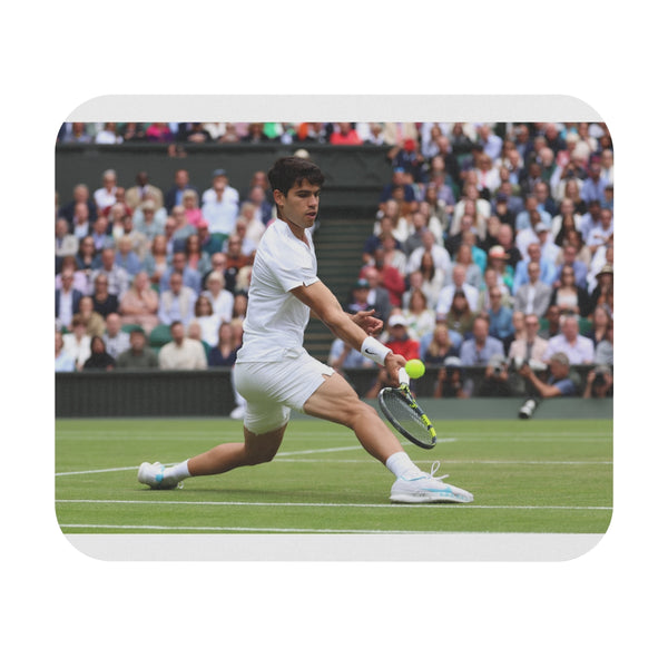 Carlos Alcaraz Wimbledon Mouse Pad Slam in Style!
