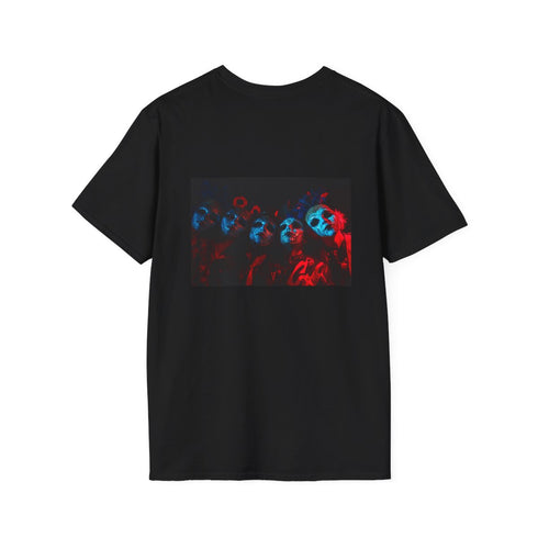 Carnival Mask T-Shirt Dramatic Lighting