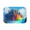 Castle-Themed Bath Mat with Rainbows