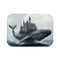Castle Whale-Themed Non-Slip Bath Mat