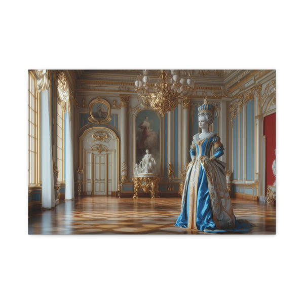 Catherine the Great in Her Palace — Stretched Canvas Wall Art — Front Gallery-Wrapped Canvas View
