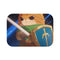 "Cathode Cat Knight Bath Mat"