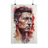 Celebrate football excellence with our Striker Supreme Lewandowski Poster,