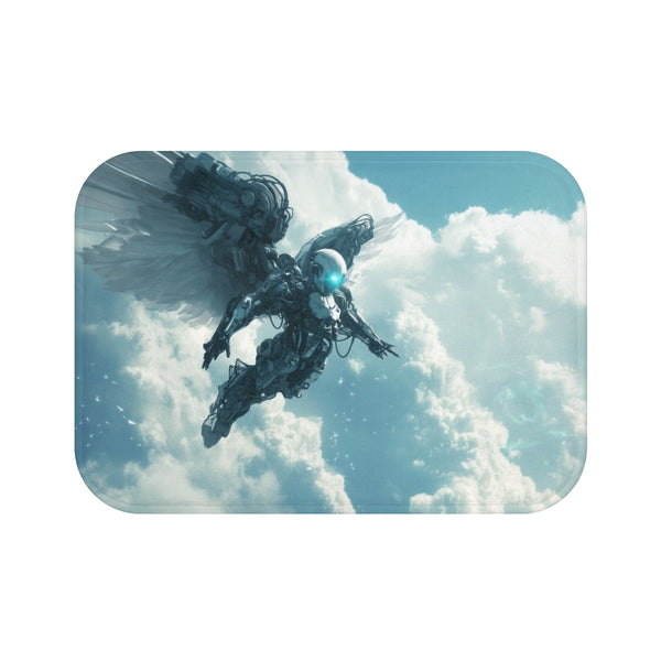 Celestial Angel Bath Mat Design
