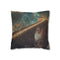 Celestial Bridge over Cosmic Canyon Double-Sided Square Cushion Cover