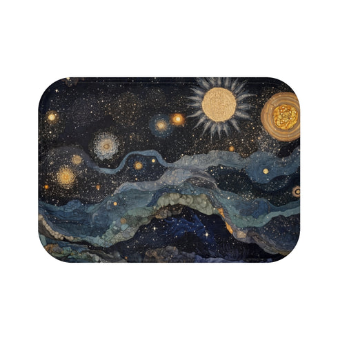 Celestial Constellation Tapestry Woven Bath