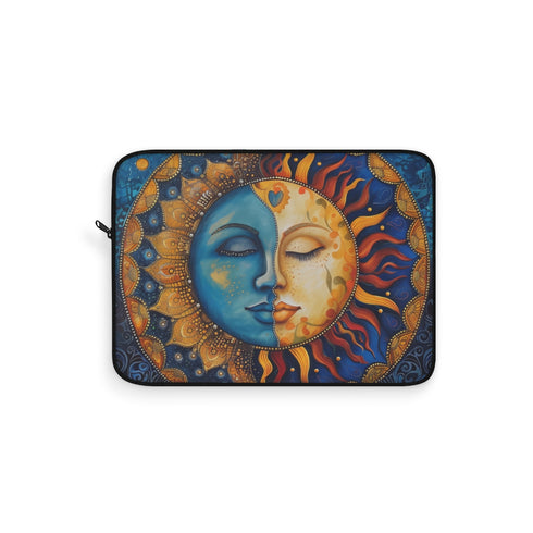 "Celestial Mandala Laptop Sleeve: Protect Your Tech in Style"