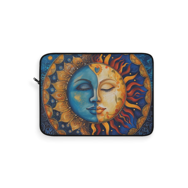 "Celestial Mandala Laptop Sleeve: Protect Your Tech in Style"