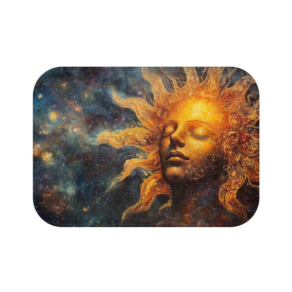 Celestial Nebulae Sun God Bathmat