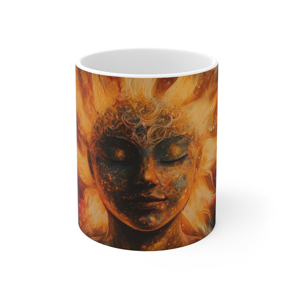 Celestial Sun God Nebulae Coffee Mug