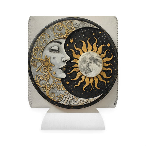 Celestial-themed Mandala Can Cooler