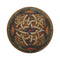 "Celtic Spirals Round Rug"