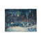 Central Park Snow Night Bedcover: Sleep in Winter Wonderland