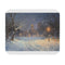 Central Park Snow Night Mouse Pad